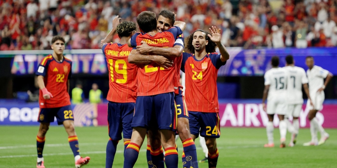 España golea a Arabia Saudita en la Copa del Mundo 2026