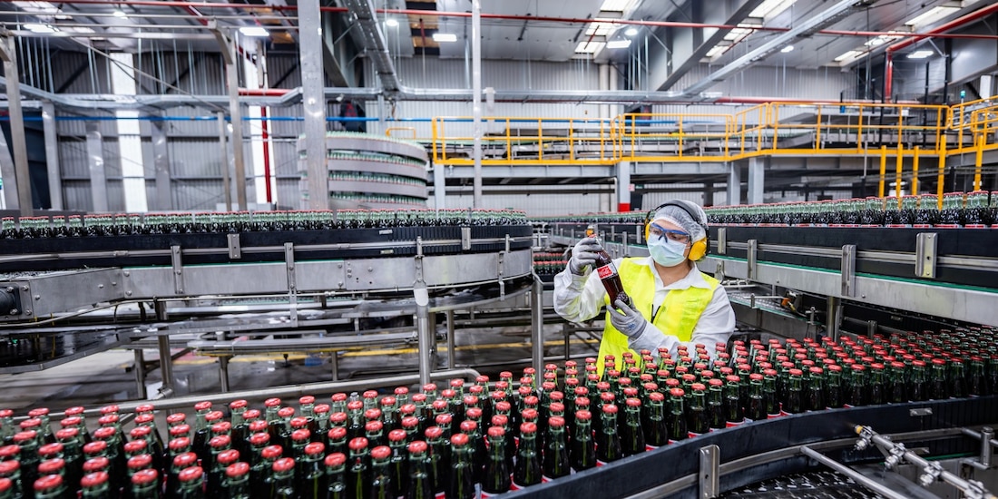 Producción de la empresa.