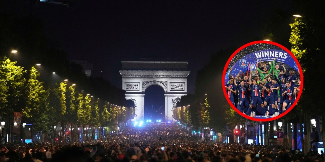Aficionados del PSG mueren en los festejos por la Champions