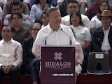 Julio Menchaca en el mensaje de este viernes.