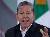 El Gobernador de Zacatecas, David Monreal Ávila, en la "mañanera del pueblo"