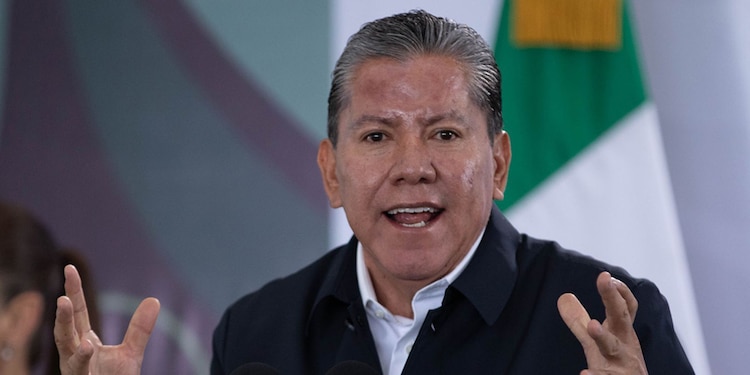 El Gobernador de Zacatecas, David Monreal Ávila, en la "mañanera del pueblo"