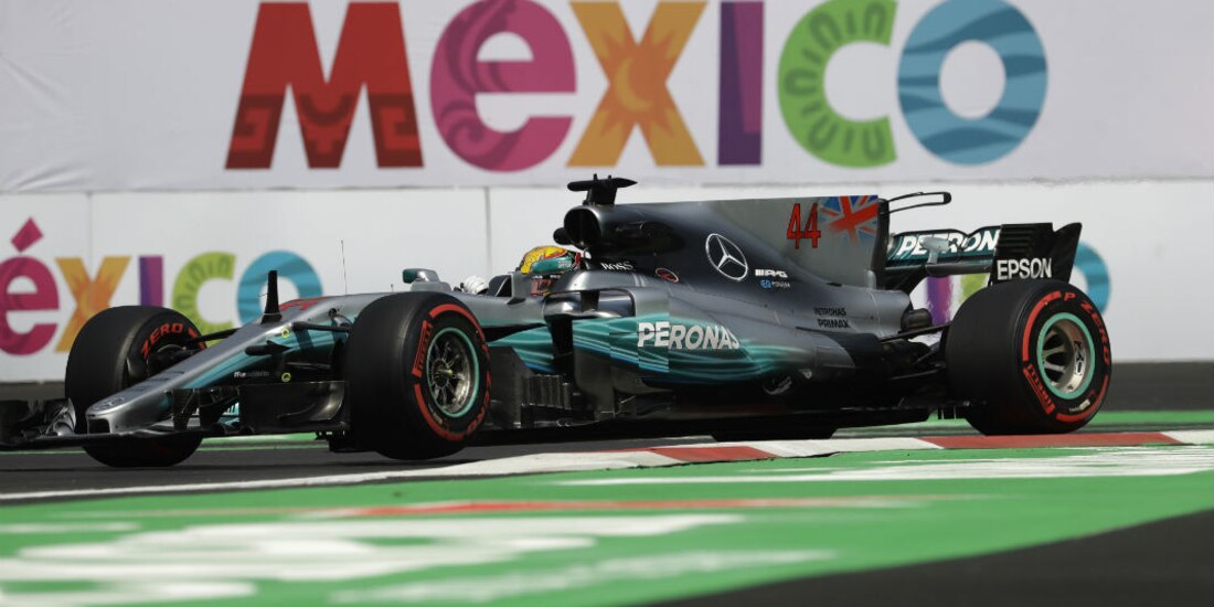 Lewis Hamilton, en uno de los GP de México de la F1