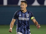 Javier "Chicharito" Hernández durante un partido con el Galaxy en la actual campaña de la MLS.