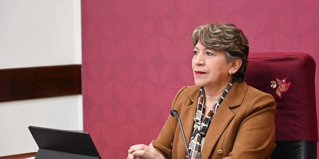 Delfina Gómez, gobernadora del Edomex.