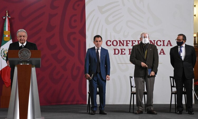 El presidente de México, Andrés Manuel López Obrador, el 30 de noviembre de 2020.