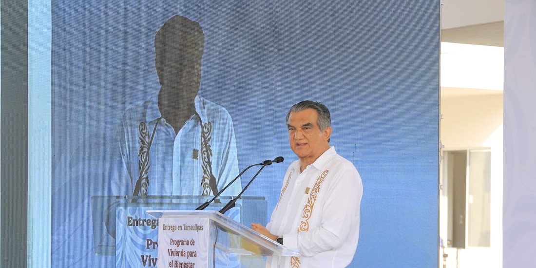 El Gobernador de Tamaulipas, Américo Villarreal Anaya.