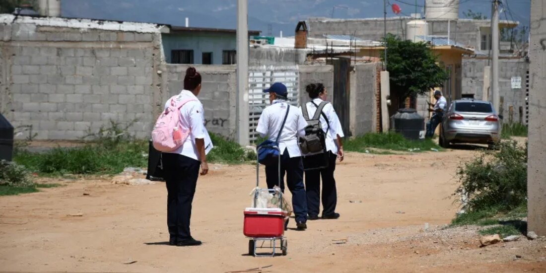 Estrategia de vacunación contra el sarampión en Chihuahua
