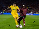 Una acción del Bélgica vs Rumania, fase de grupos de la Eurocopa 2024