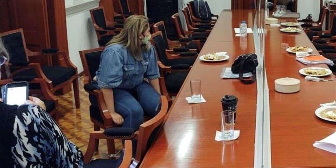 La mujer exigió justicia para su hija que sufrió una violación.