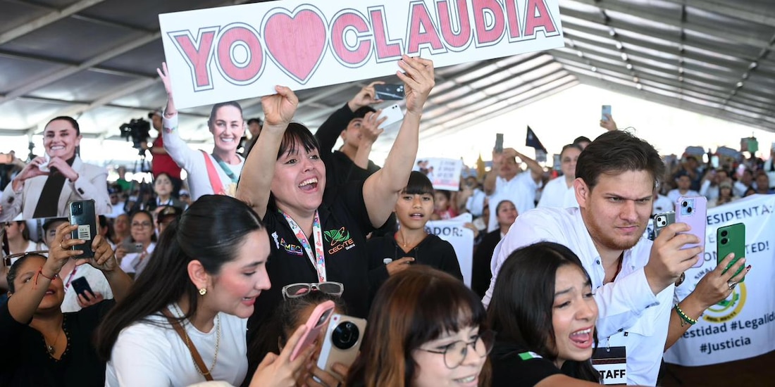 Alrededor de 30 mil personas asistieron al evento de la Presidenta Claudia Sheinbaum.