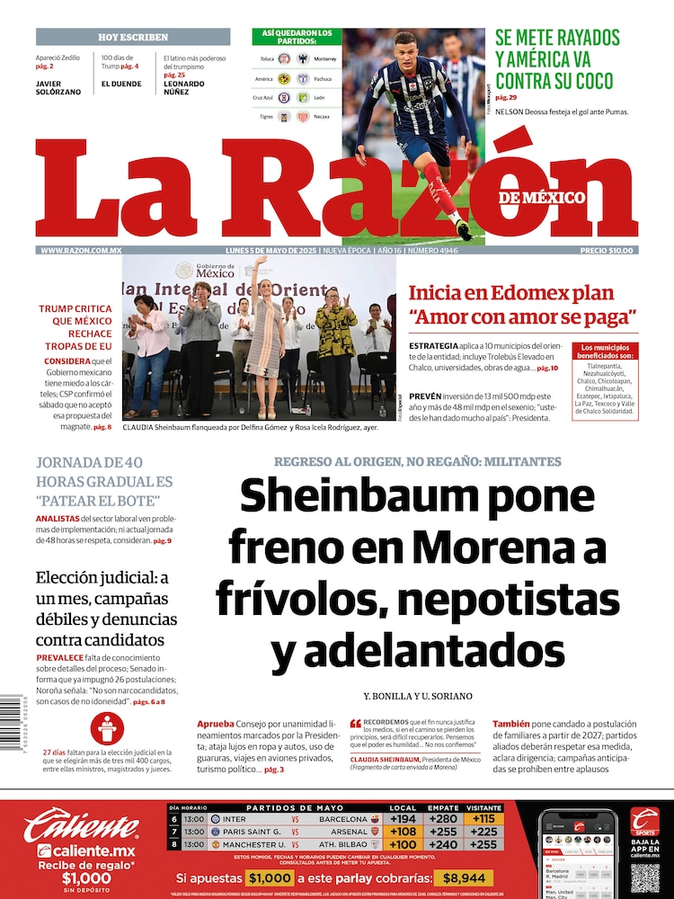 La Razón 05 mayo 2025