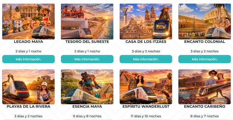 Paquetes Turísticos Tren Maya 2026