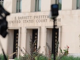EL PALACIO de Justicia Federal E. Barret Prettyman en Washington, ayer