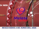 Resultados del Melate Retro en su sorteo 1639, celebrado este 2 de junio del 2026.