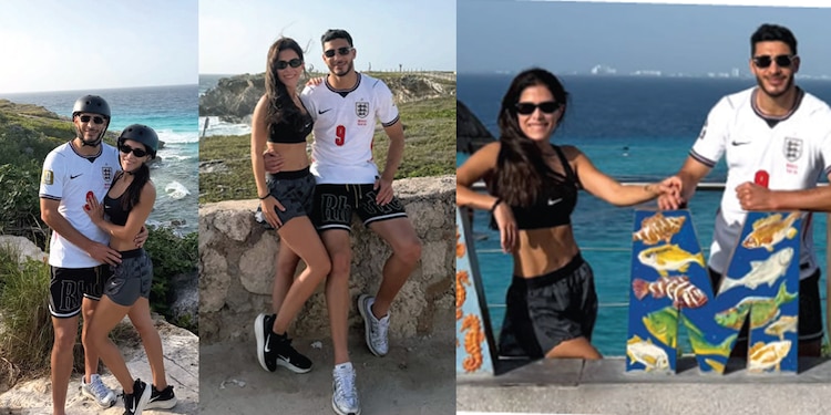 DE VACACIONES CON LA PLAYERA DEL RIVAL