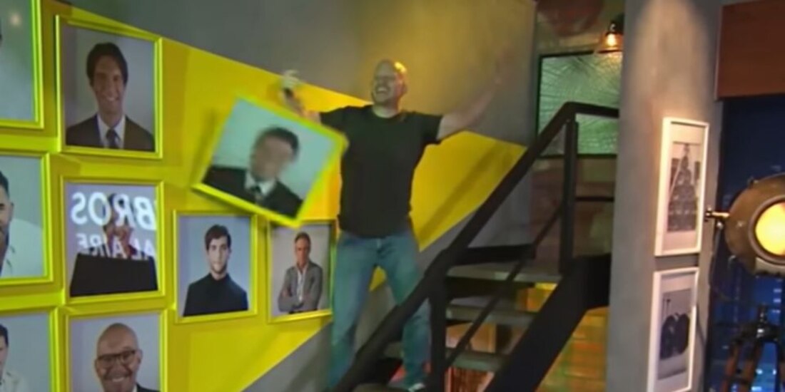 Facundo llega a Miembros Al Aire y destroza la foto del Burro Van Rankin | VIDEO