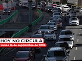 Consulta las restricciones del Hoy No Circula para este lunes 14 de septiembre de 2026.