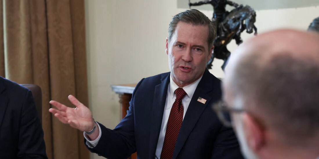 El exasesor de seguridad nacional de Estados Unidos, Mike Waltz, 30 de abril.