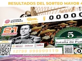 Resultados Sorteo Mayor 4011 del 5 de mayo de 2026 de Lotería Nacional.