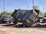 Vehículos "monstruo" destruidos en Tamaulipas.