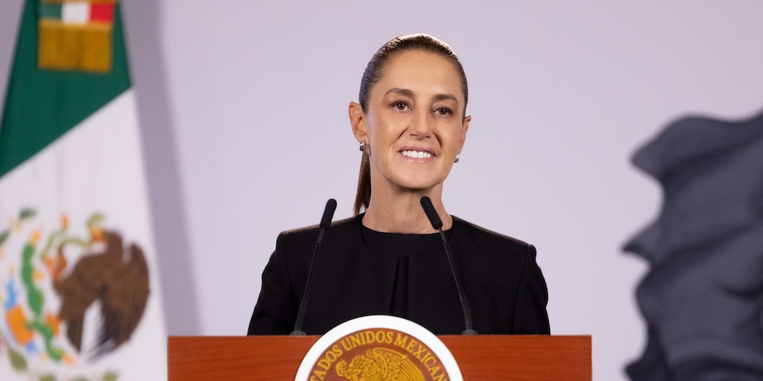 Claudia Sheinbaum, Presidenta de México.
