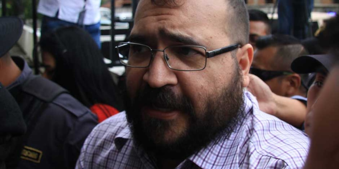 El ex gobernador veracruzano, Javier Duarte de Ochoa