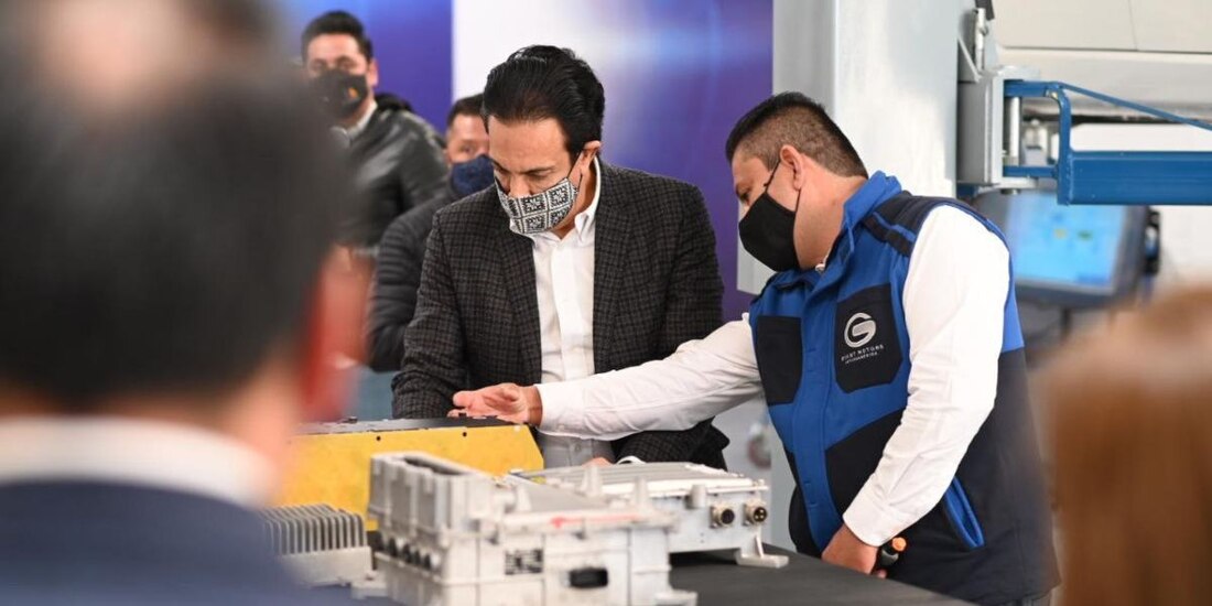 El gobernador Omar Fayad destacó que Hidalgo se vuelve a posicionar en el sector automotriz “después de 30 años.