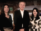 DIRECTIVOS de la Fundación Airbnb. org y de la Fundación Lilo, en foto de archivo.