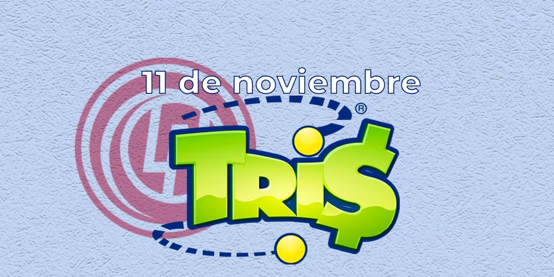 Resultados del Tris de hoy 11 de noviembre del 2024..