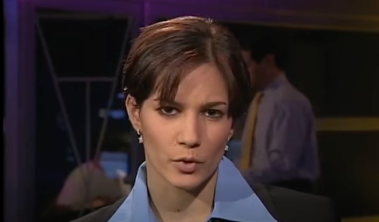 Así se veía Bianca Gambino cuando inició en la televisión en 1999