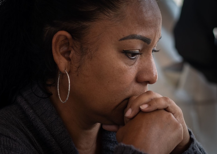 Mary Sainz, esposa de Israel Vallarta, en una foto de 2021.