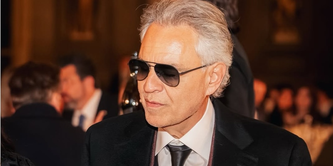 Andrea Bocelli en el Zócalo de la CDMX