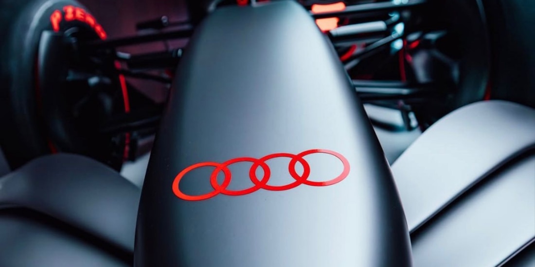 Audi presenta el monoplaza que ocuparán sus pilotos en 2026.