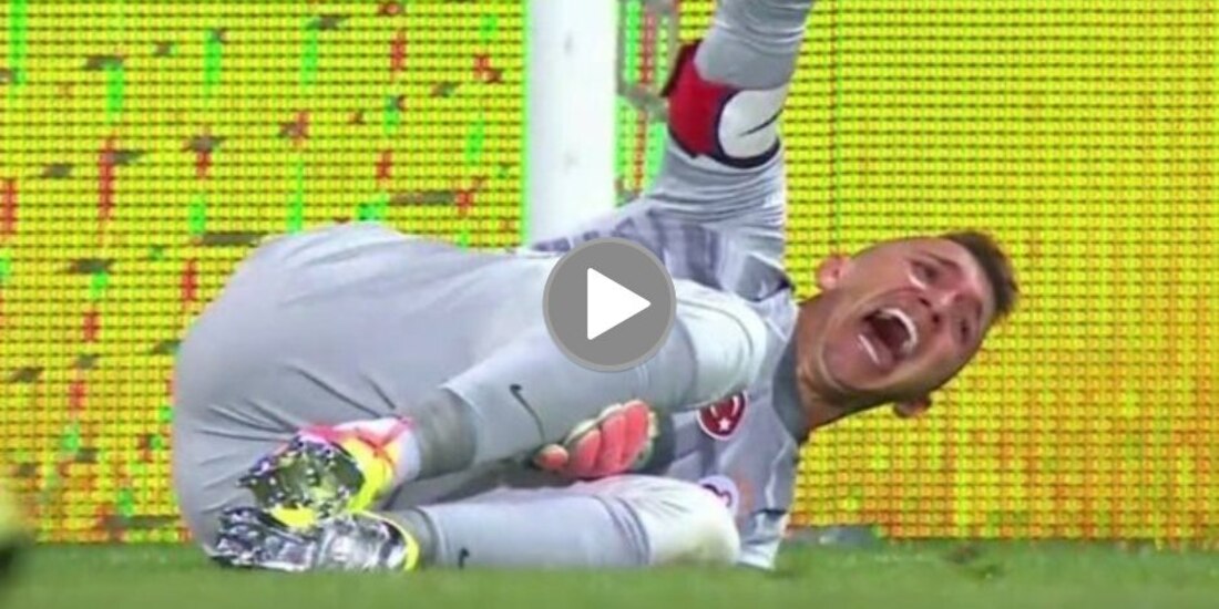 El arquero estaría fuera de las canchas durante seis meses.