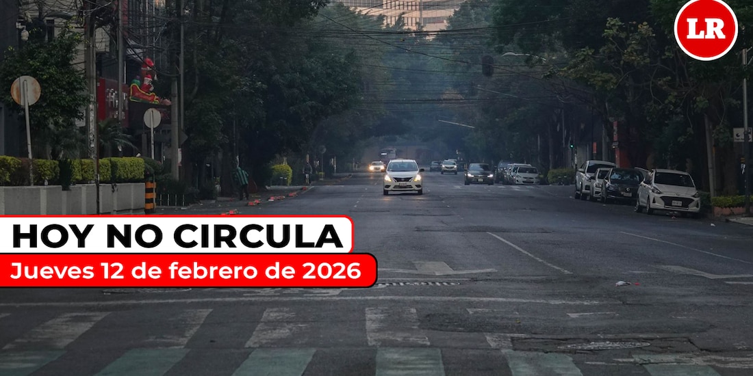 Conoce cómo aplica el Hoy No Circula este jueves 12 de febrero de 2026 en la ZMVM.
