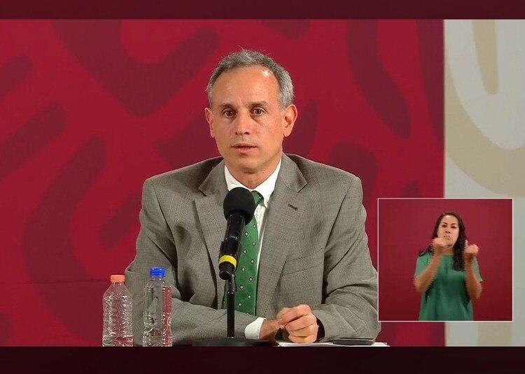 Hugo López-Gatell el pasado 24 de abril.