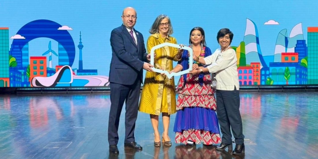 CDMX recibe la estafeta para ser sede del Foro Urbano Mundial 14 de ONU-Hábitat.