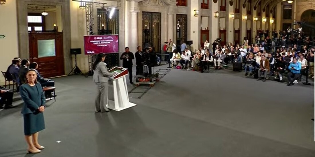 En la Mañanera del Pueblo, la titular de Bienestar ofreció la información.