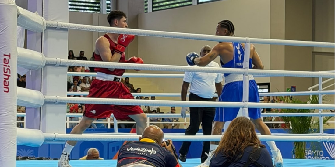 Emiliano Reducindo debutó en los Juegos Centroamericanos y del Caribe.