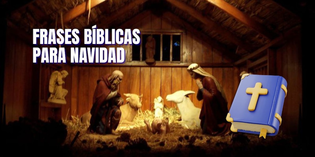 Estas son las mejores frases para Navidad inspiradas en la Biblia.