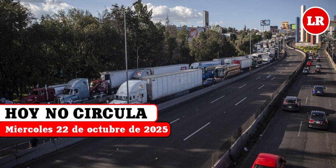 Este miércoles aplica el Hoy No Circula para algunos vehículos en la ZMVM.