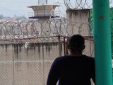 Un interno en un penal del país.
