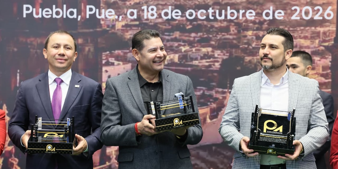El gobernador Alejandro Armenta Mier durante la apertura del Campeonato Continental Panamericano de Boxeo 2026.