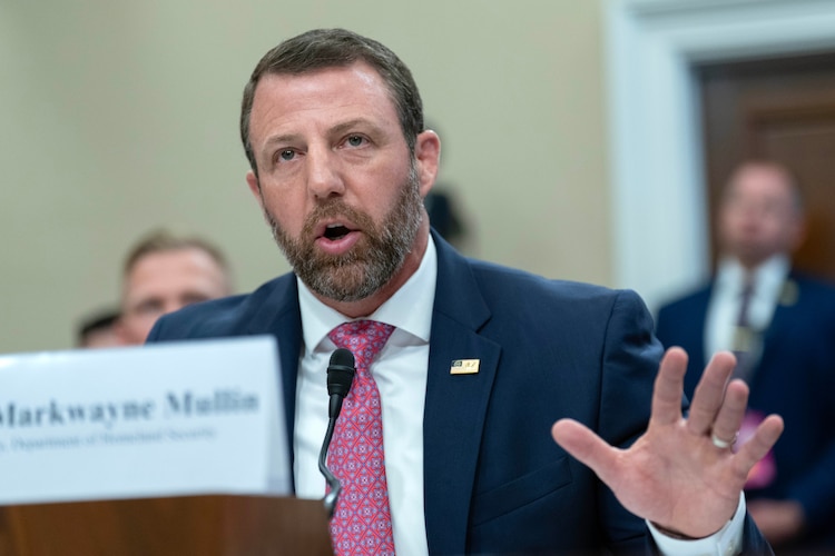 Markwayne Mullin, secretario de seguridad de Estados Unidos