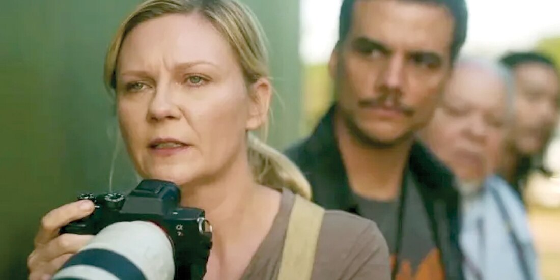 Frame de la película "Guerra civil"