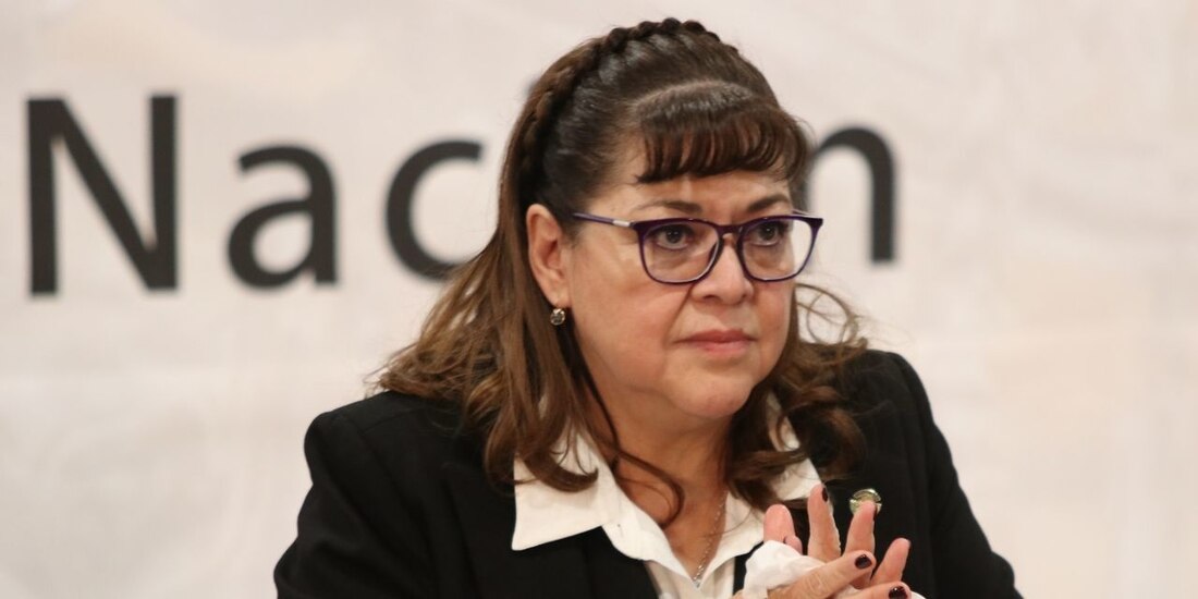 Verónica de Gyvés dijo en su comparecencia que "debemos empezar por garantizar espacios donde se escuche la voz de las mujeres”.