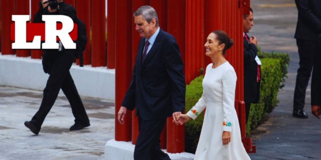 Claudia Sheinbaum llega al Congreso para su toma de protesta como presidenta de México.