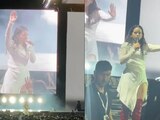 Rosalía para su concierto para ayudar a fan desmayado: "Quiero que estéis bien"