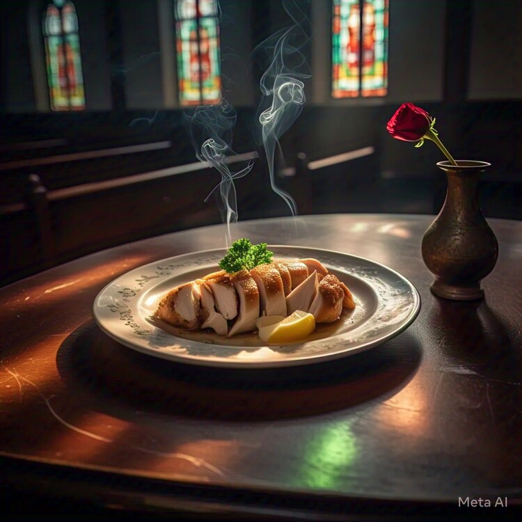 Algunas corrientes cristianas prohíben el pollo; otras no.